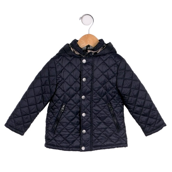 🧸BURBERRY Toddler Boys’ Quilted Down Jacket EUC❣️ - Picture 1 of 8